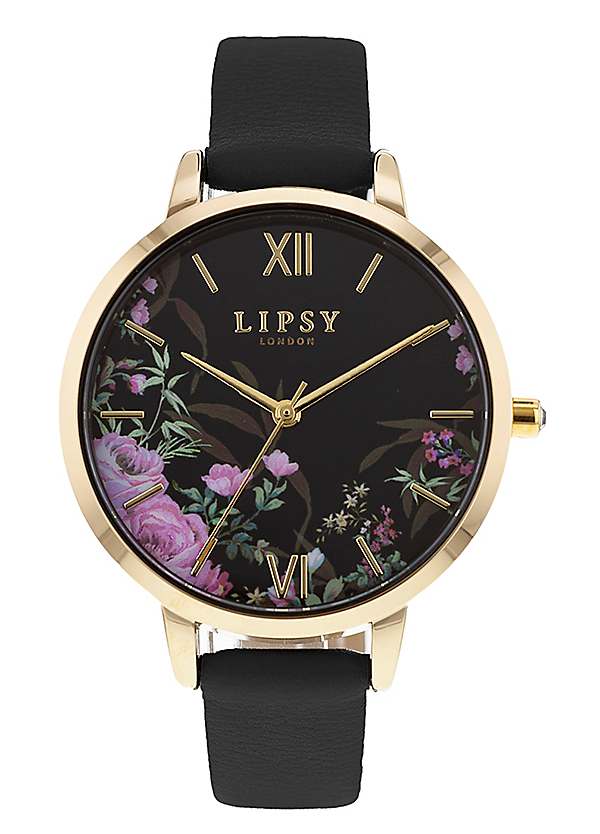 Freemans Lipsy Watch Strap Lipsy Watch Strap Lipsy LP268 Gold Case