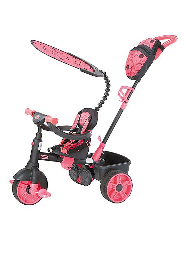 Little Tikes 4 in 1 Trike Deluxe Edition Neon Pink Freemans