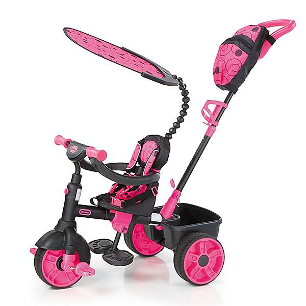 Little Tikes 4 in 1 Trike Deluxe Edition Neon Pink Freemans