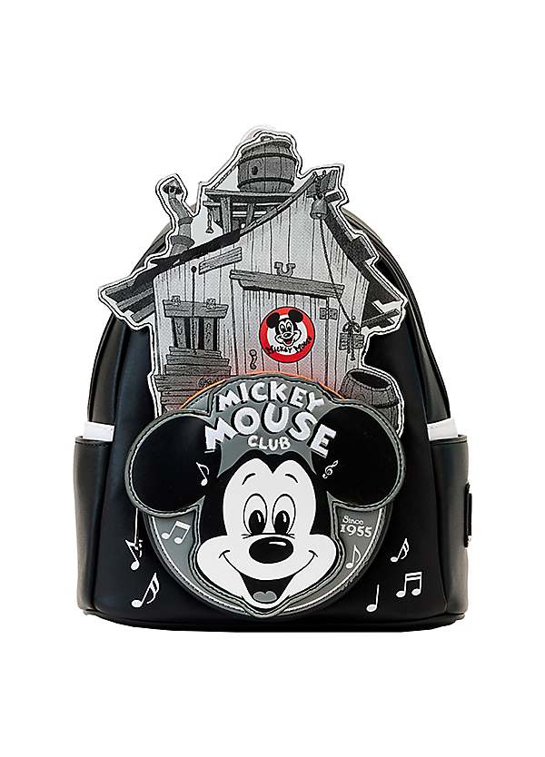 Ace backpack in mickey's 90th vintage clearance black & white