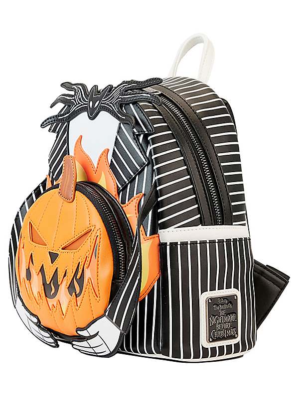 Loungefly Disney Nightmare Before Christmas Jack Pumpkin Head Mini Backpack Freemans