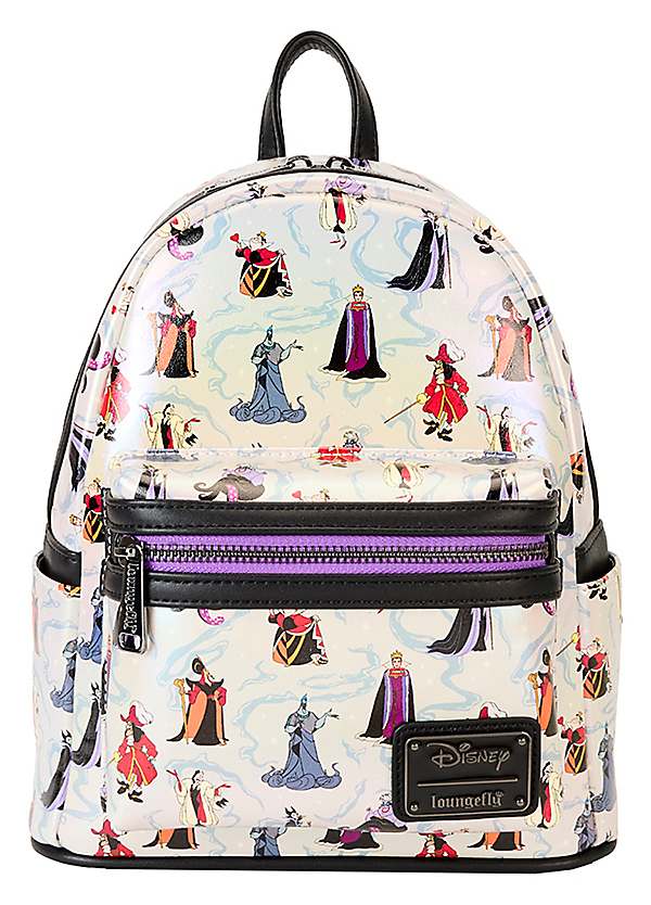 Loungefly Disney Villains Multicolor Mini Backpack s-l400.jpg main image 3