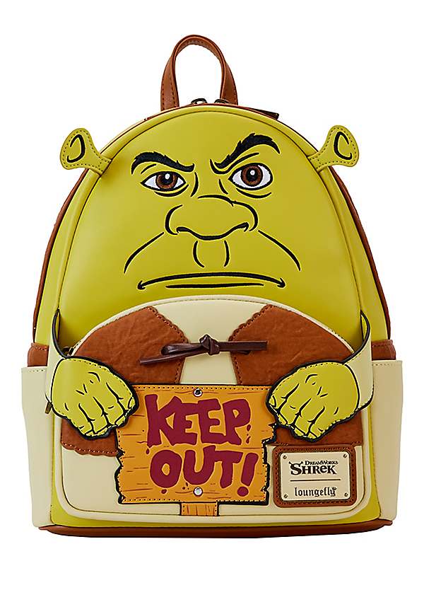 Loungefly Dreamworks Shrek Keep Out Cosplay Mini Backpack