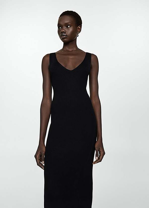 korean bodycon dress Bodycon Dress - Long Dress With Cardigan main image 1