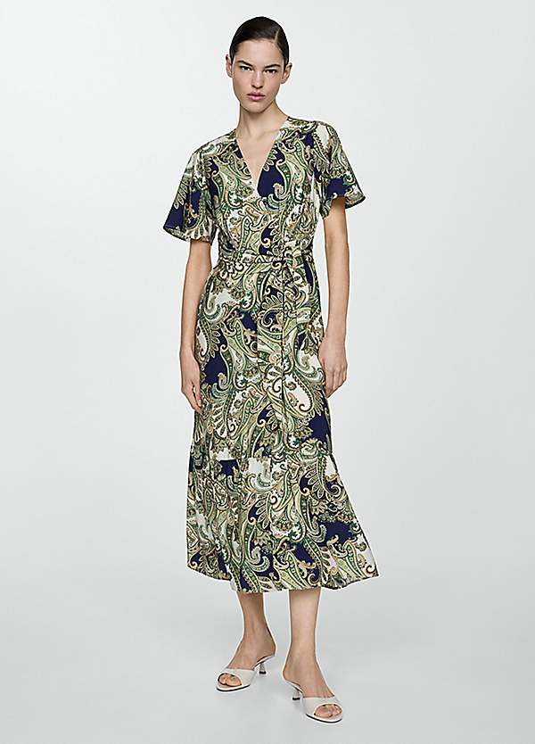 Mango Dress Paisley | Freemans