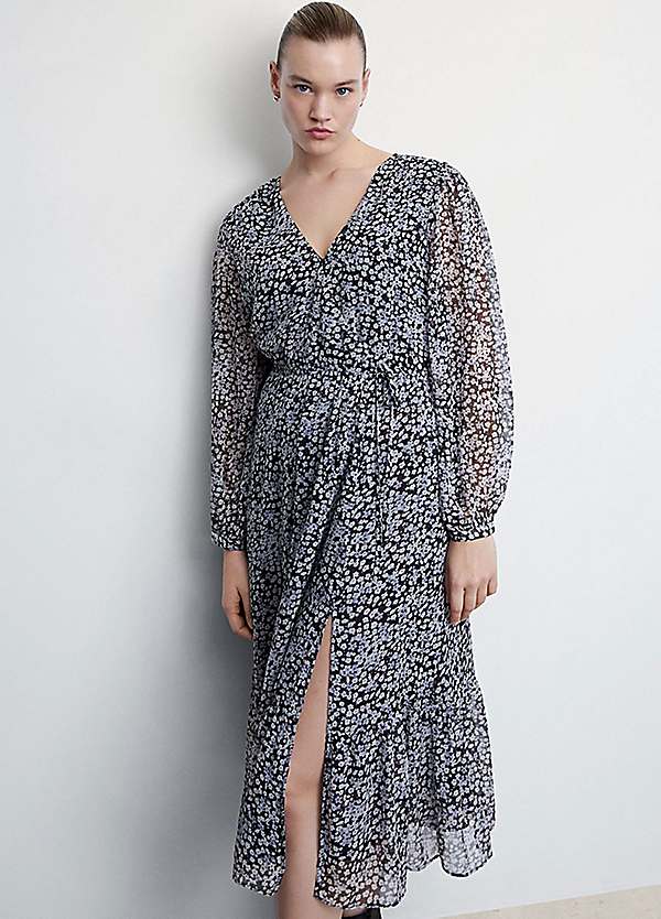 Oasis leopard print sale maxi dress