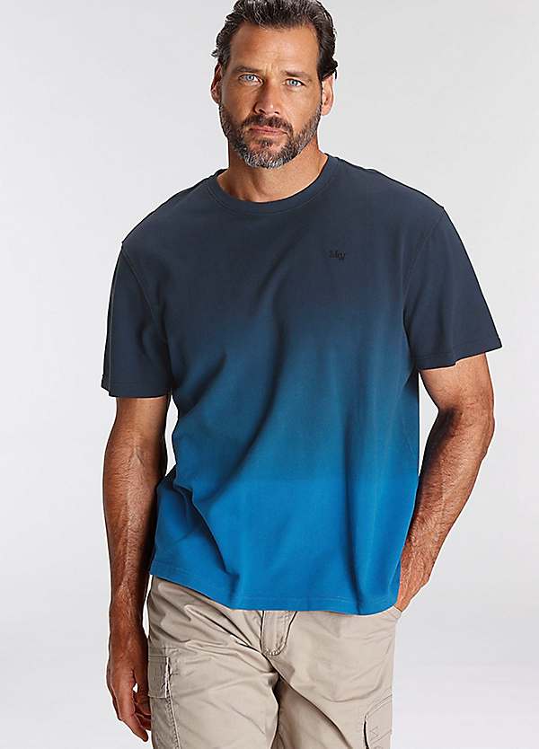 Man's World Colour Gradient Short Sleeve T-Shirt | Freemans