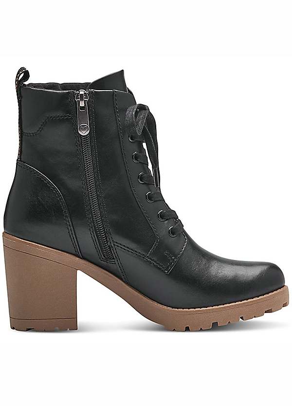 Marco tozzi lace sales up ankle boots