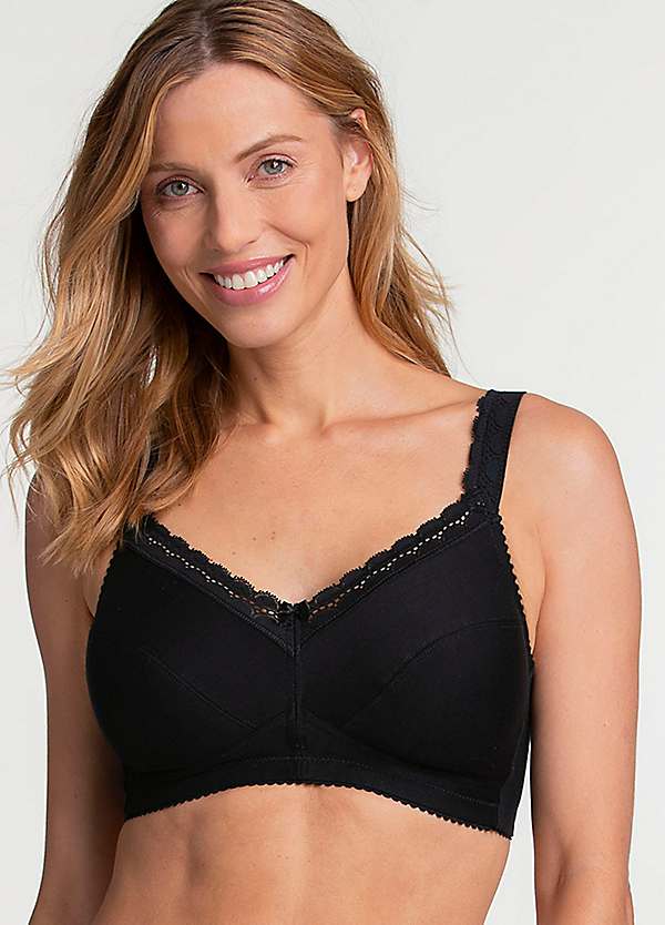 Miss Mary of Sweden Cotton Comfort Non-Wired Bra