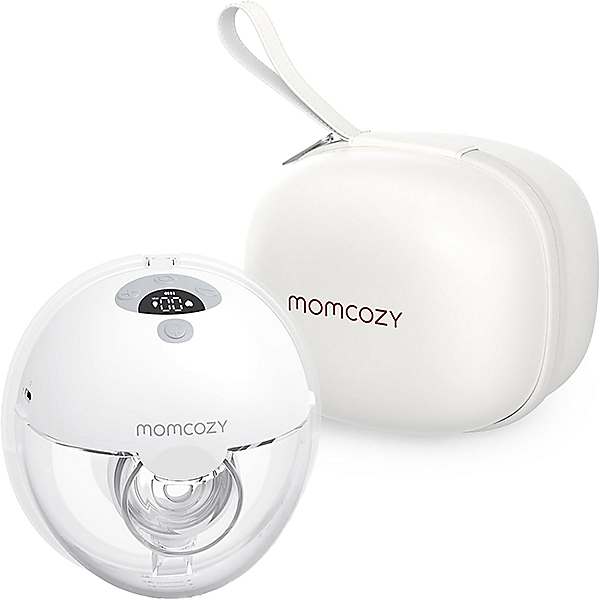 Momcozy S12 9-Levels Double Wearable Breast Pump - White for sale online
