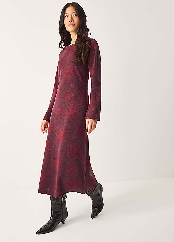 monsoon knit dress Fianna Floral Midi - Cherry dresses - casual