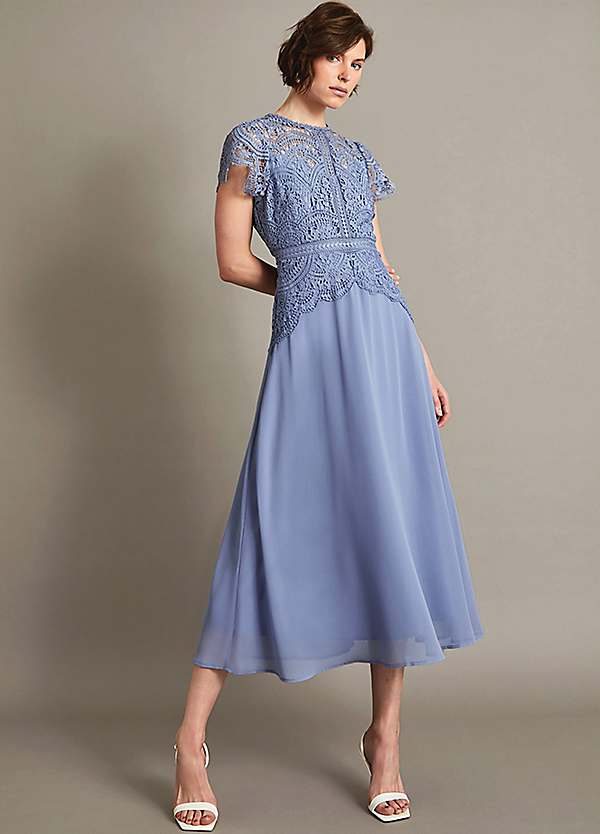 monsoon green monica lace midi dress Monsoon Green Midi Tea Dress Lace Midi Dress Green Buy Monsoon Green Monica Lace Midi Dress