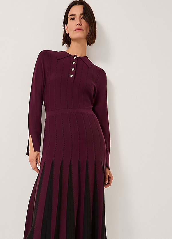 monsoon knit dress Buy Monsoon Black Cee Cornelli Embroidered Knit Dress from Next USA