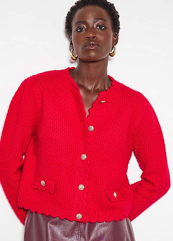 Monsoon Suki Stitch Cardigan Freemans