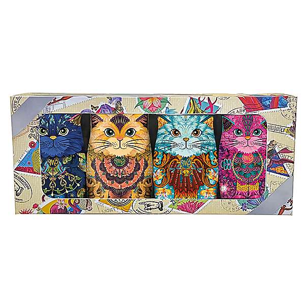 Monty Bojangles 空き缶 猫 4個セット 【公式通販】