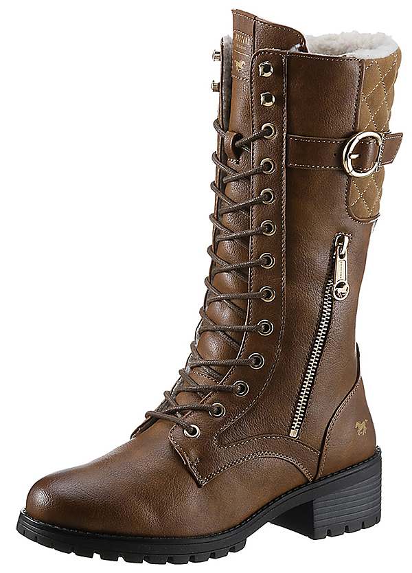 Mustang Mid Calf Winter Boots Freemans