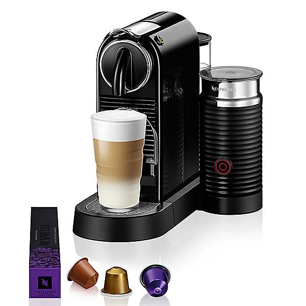 Mixpresso Espresso Machine for Nespresso Capsules Programmable Coffee  Maker, 27 Oz Black 