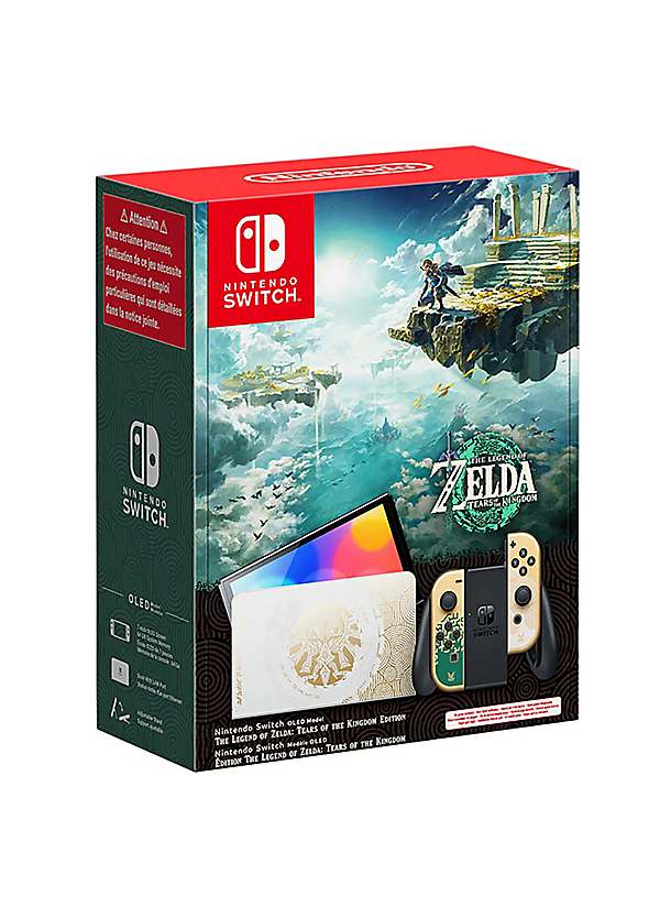Nintendo Switch OLED Zelda: Tears Of The Kingdom Limited Edition
