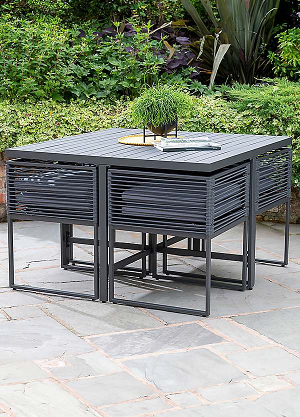 Outdoor Space Saving Table And Chairs Argos Norfolk Leisure