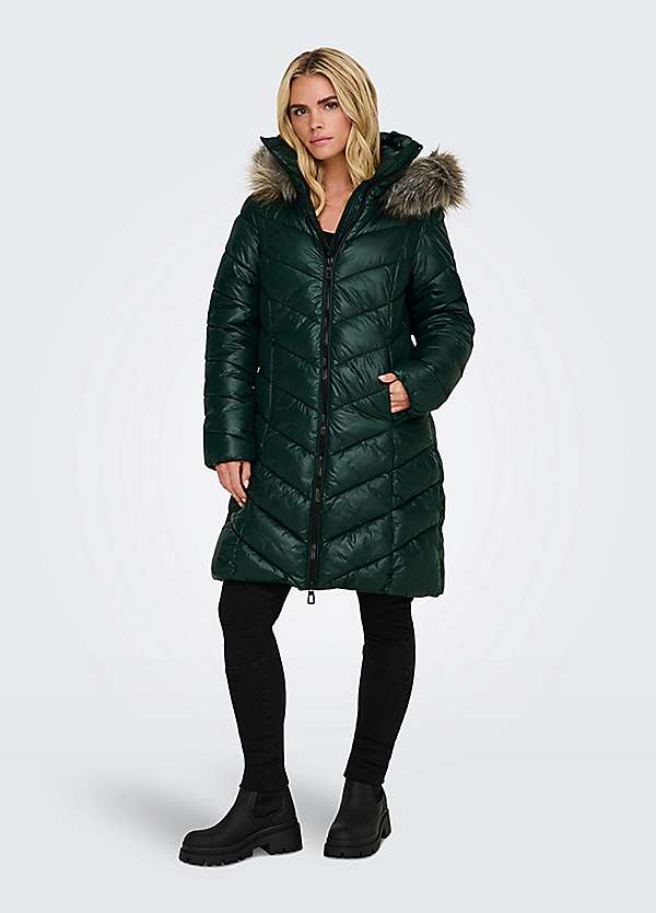 Only fur parka online