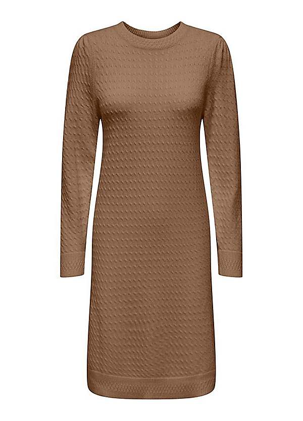 tennis knit dress Kendall Drop-Waist Contrast Knit Dress – luxevintage main image 1