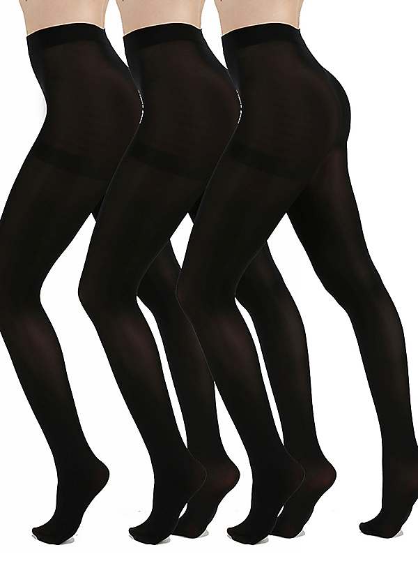 LASCANA Pack of 2 70 Denier Support Tights