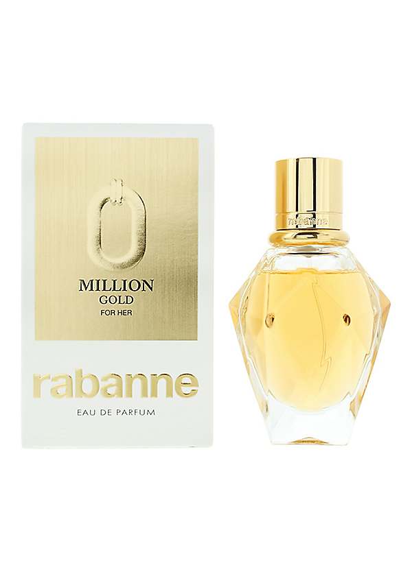 Paco Rabanne Million Gold For Her Eau De Parfum 30ml | Freemans