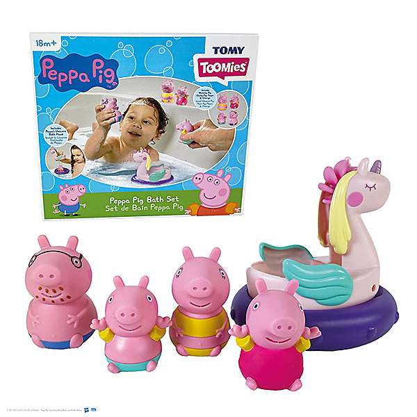 Tomy Toomies Peppa Pig Peppa's House Bath Toy Playset – Bath Time Water  Play Activity Center – Baby and Toddler Bath Toys for 18 Months and Up