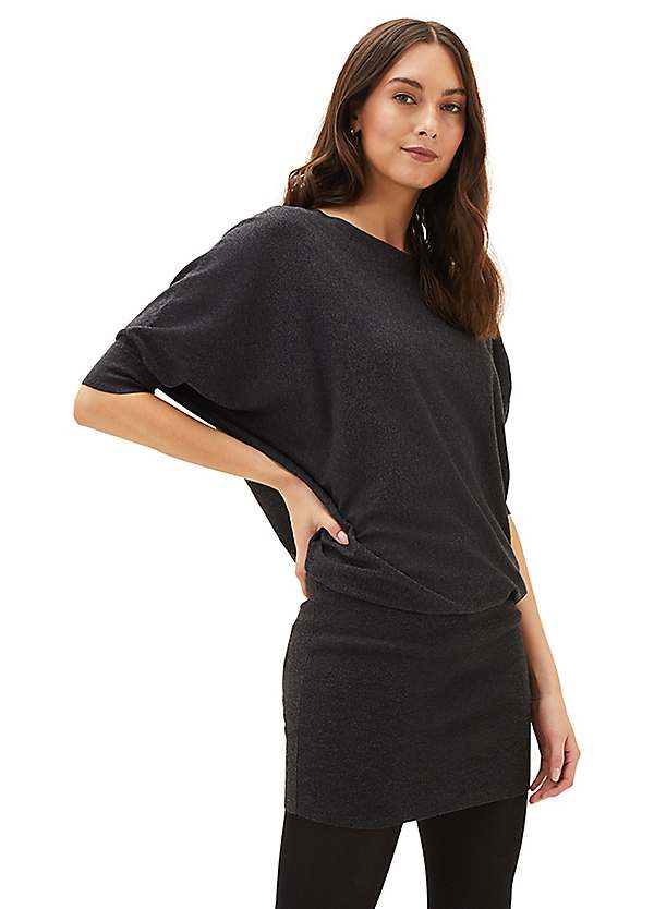 phase 8 knitted dresses Eight Becca Batwing Dress dresses-midi