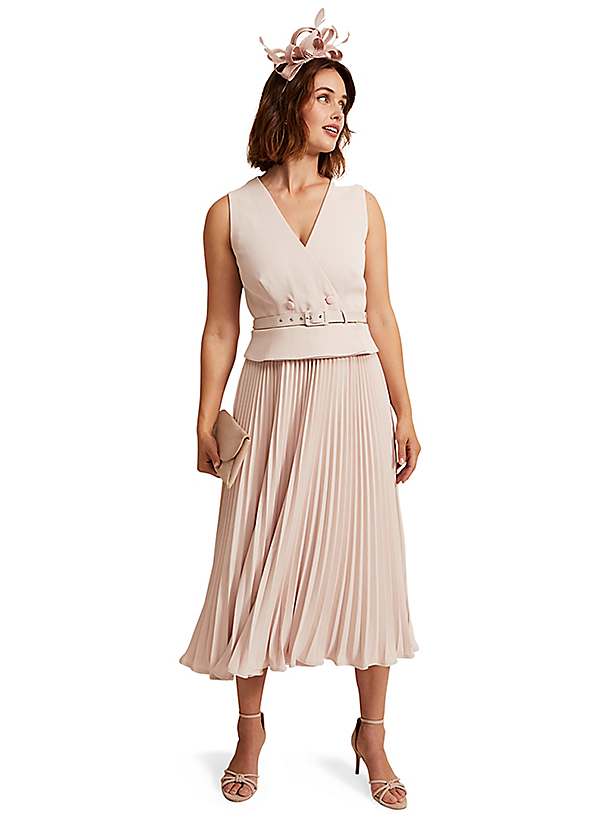 phase eight pleated dress Phase Eight Hetty Pleated Dress