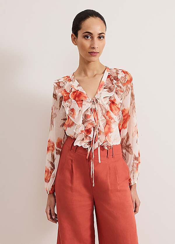 Phase Eight Ivana Printed Blouse Phase Eight Ivana Printed Blouse