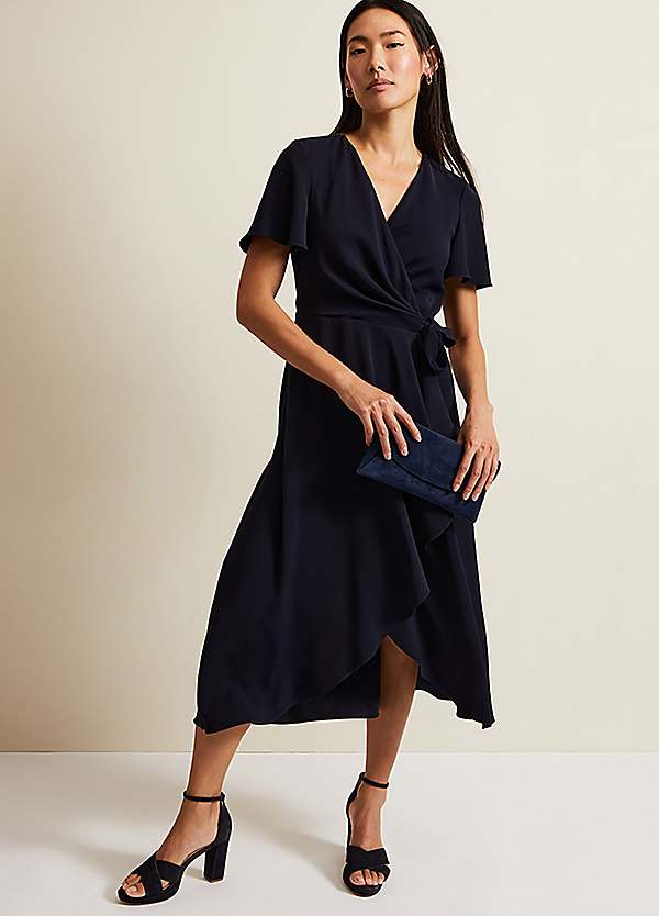 Phase Eight Julissa Frill Wrap Dress | Freemans