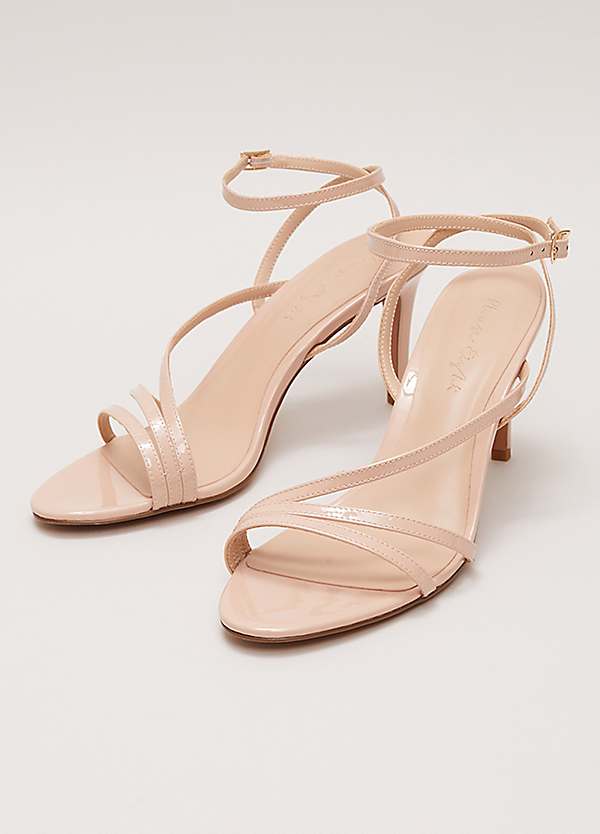 Phase Eight Patent Barely There Strappy Sandals Freemans