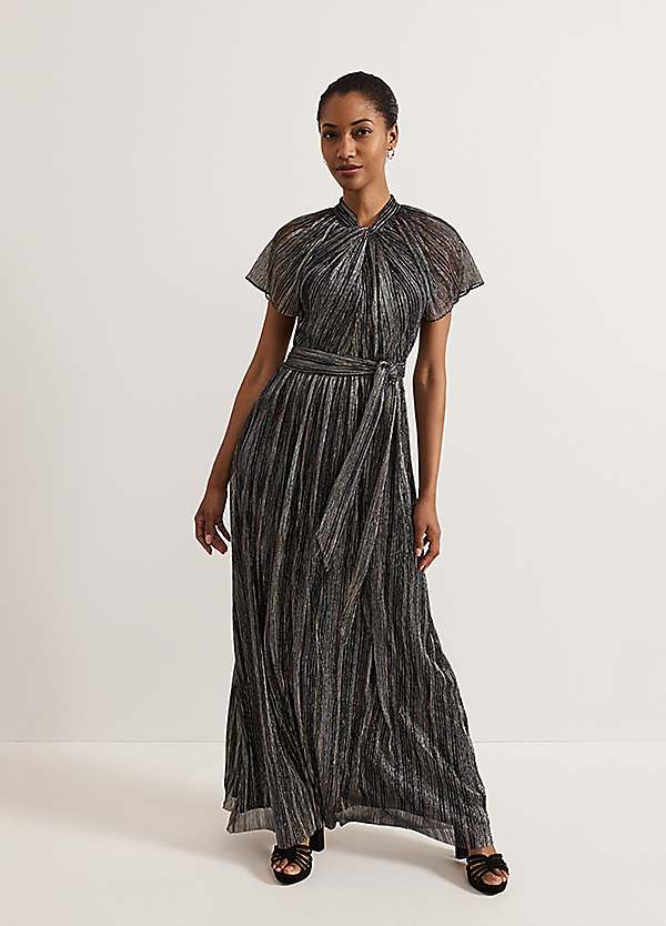 【関税込】PhaseEight ドレス☆Riah Shimmer Dress, Multi Phase Eight Riah Shimmer Maxi Dress | Freemans