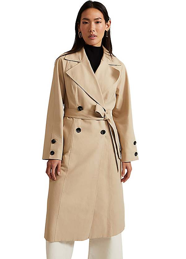 Camel Coat Phase Eight Trench Coat Phase Eight Livvy Wool Blend