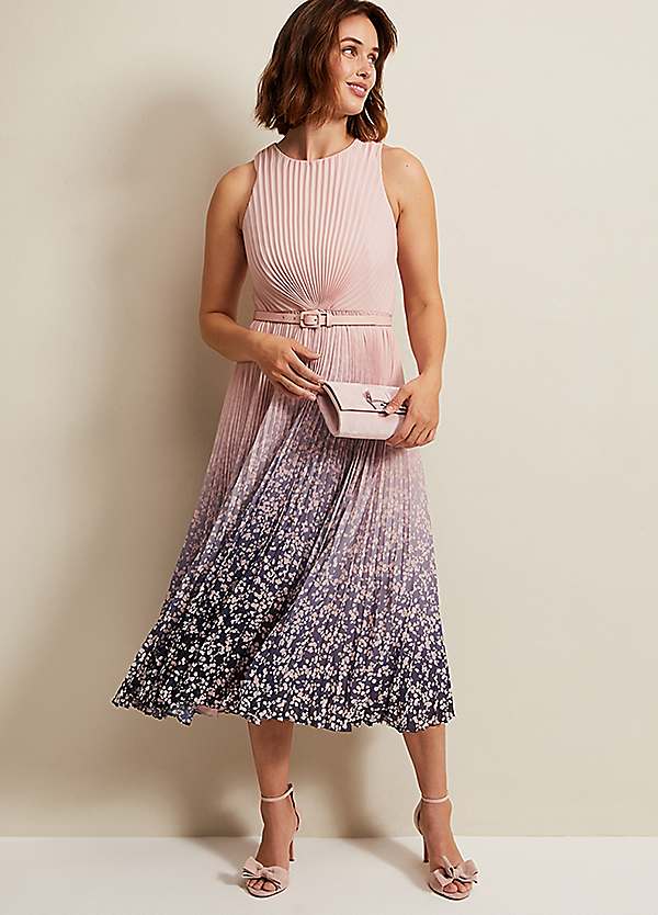 Phase Eight Simara Printed Midi Dress