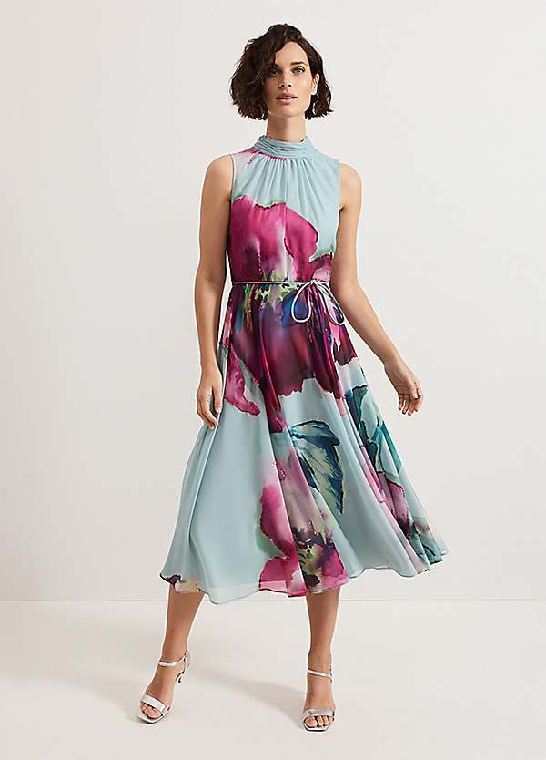 【Phase Eight】日本未入荷！ Jinny Floral Dress 花柄 GREEN PHASE EIGHT Jinny Floral Dress in Green | endource