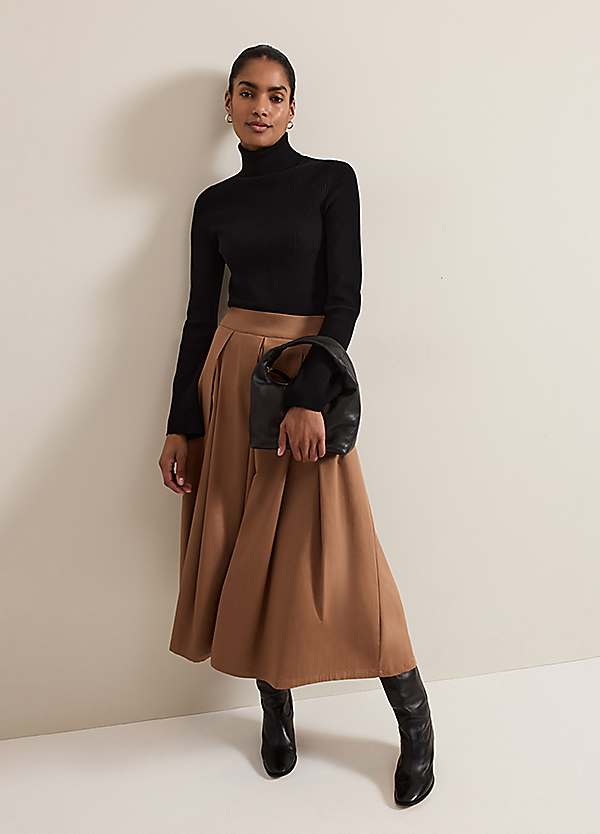 Phase Eight Trinity Pleated Skirt | Freemans