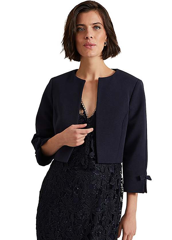 Phase Eight Zoelle Bow Jacket Freemans