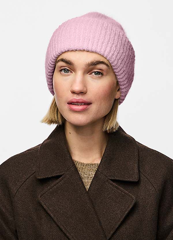 Pieces PCBera Pink-A-Boo Alpaca Blend Hood Freemans