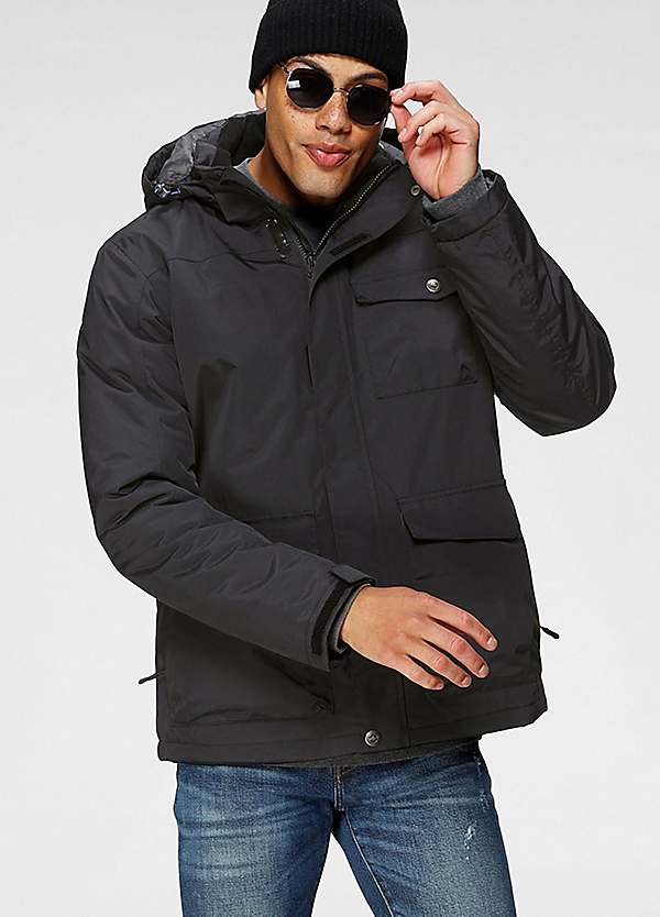 Polarino quilted best sale waterproof coat