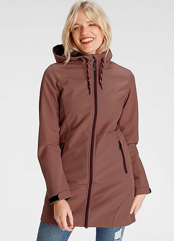 Longline clearance softshell jacket