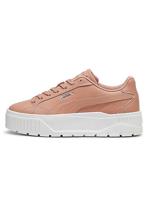 Puma platform brown best sale