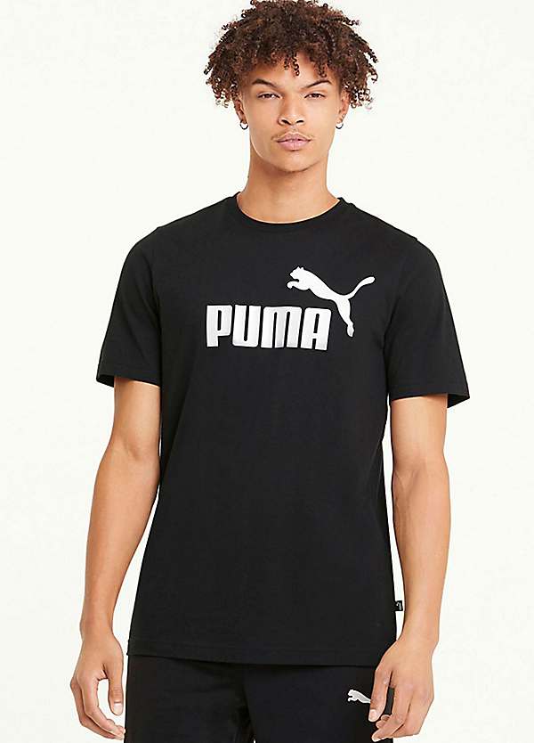 Puma printed t shirt best sale