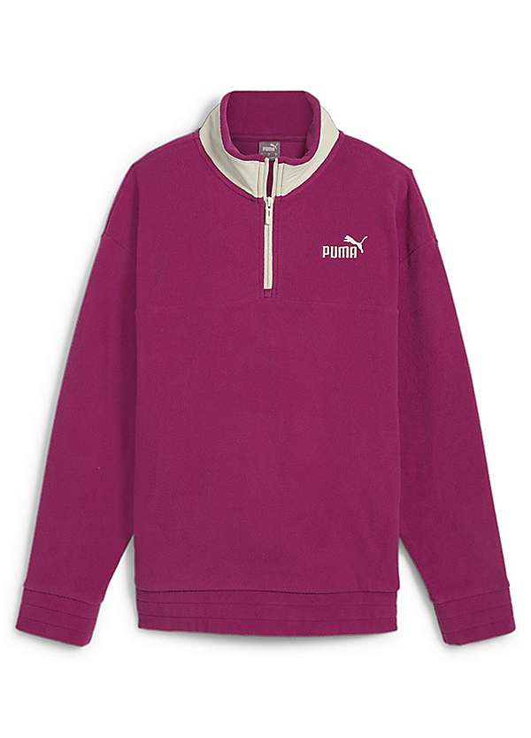 Puma Long Sleeve Fleece Sweatshirt Freemans