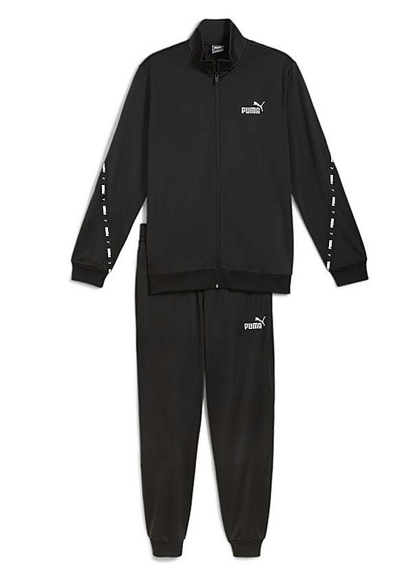 Puma polyester tracksuit mens best sale