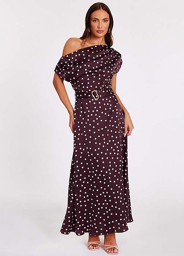 smocked off the shoulder floral dress Budding Love Smocked Floral Off-Shoulder Maxi Dress Cream & Coral / L
