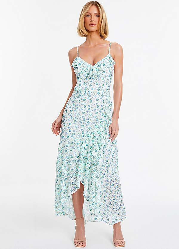 Floral print dress