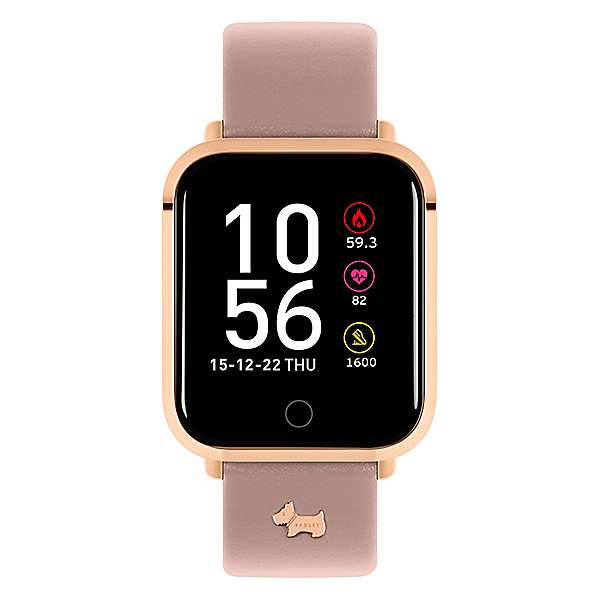 Ladies pink smart online watch