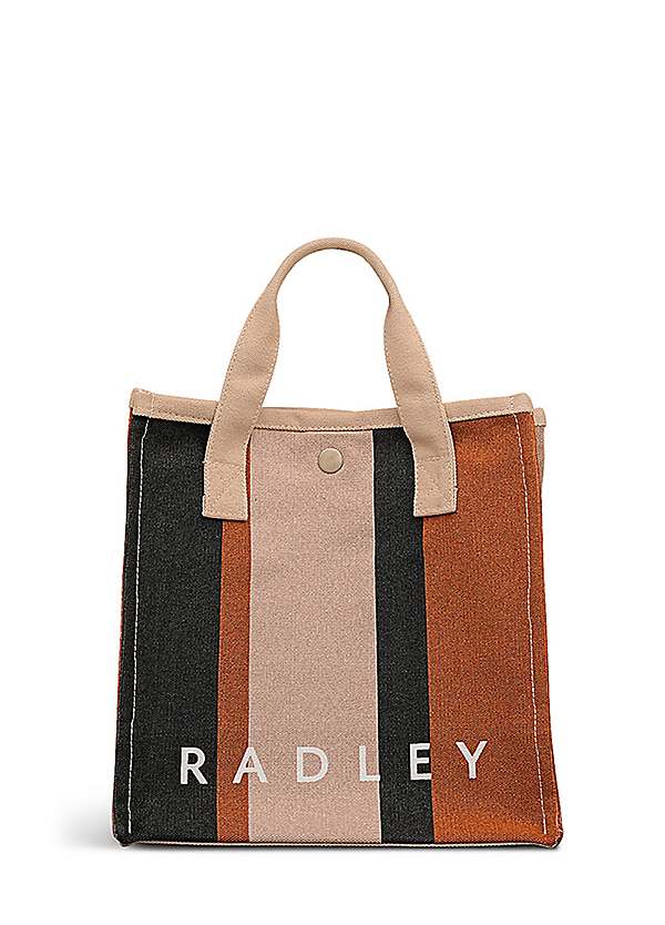 Radley London Stripe Small Open-Top Grab Bag Freemans